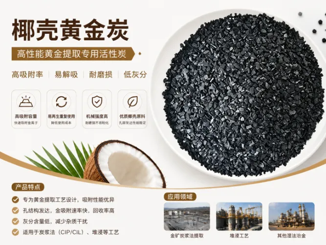 華京アプリコットシェル金回収炭素: 鉱山のコスト削減と金収量の増加に貢献